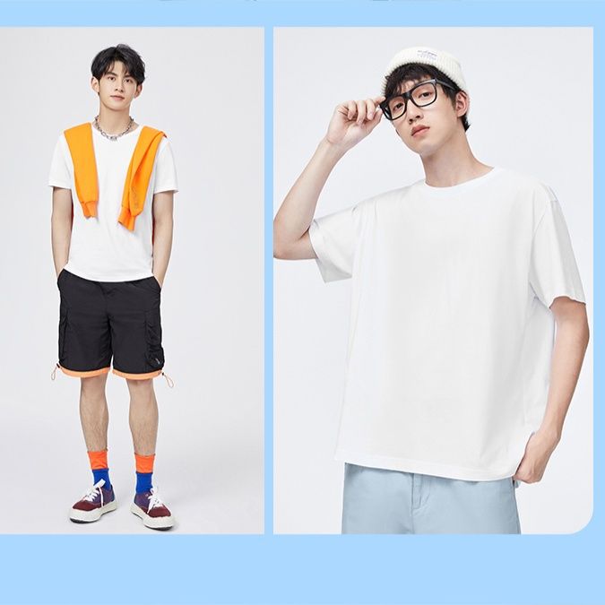 白Tシャツ 氷肌の夏向け快適シンプル上着