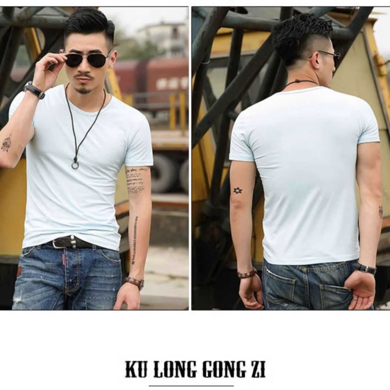 白Tシャツ 究極の定番 クルーネック半袖