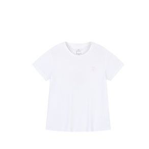 白Tシャツ 速乾機能付きシンプル半袖カットソー