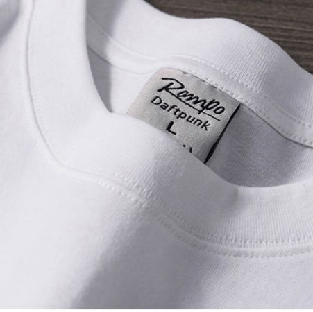 白Tシャツ 厚手純綿快適クルーネック