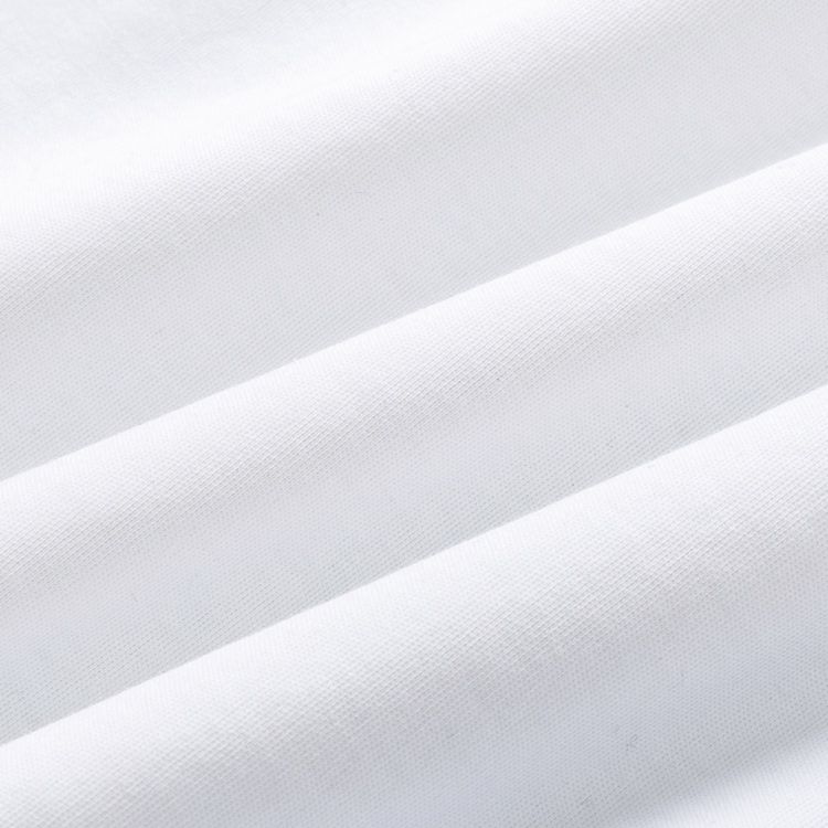 白Tシャツ シンプル上質クルーネックカットソー