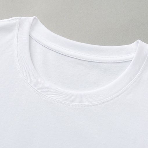 白Tシャツ シンプル上質クルーネックカットソー