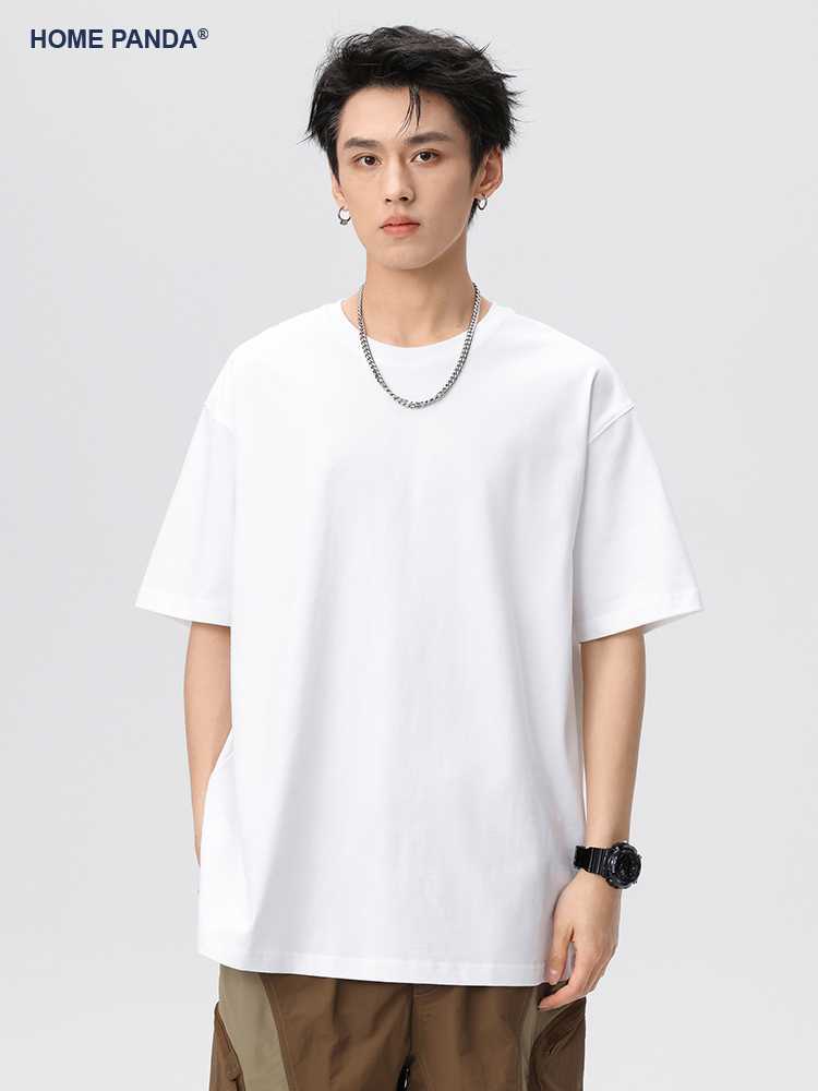 白Tシャツ ゆったりシルエット 半袖ティーシャツ