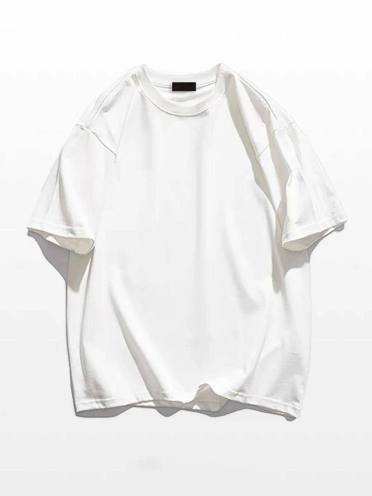 白Tシャツ ゆったりシルエット 上質コットン半袖