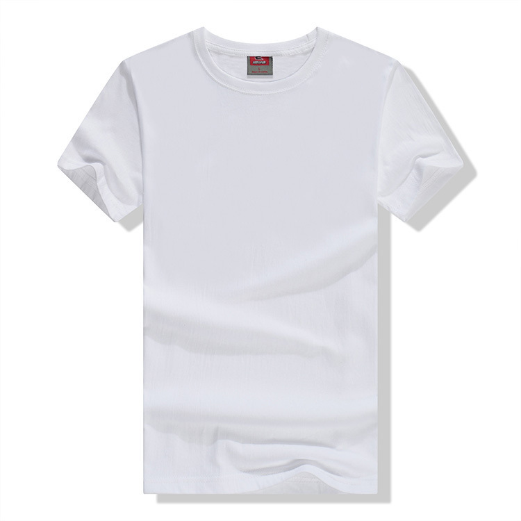 白Tシャツ シンプル丸首半袖カットソー