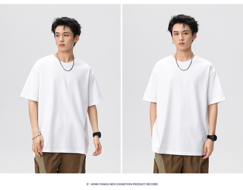 白Tシャツ ゆったりシルエット 半袖ティーシャツ
