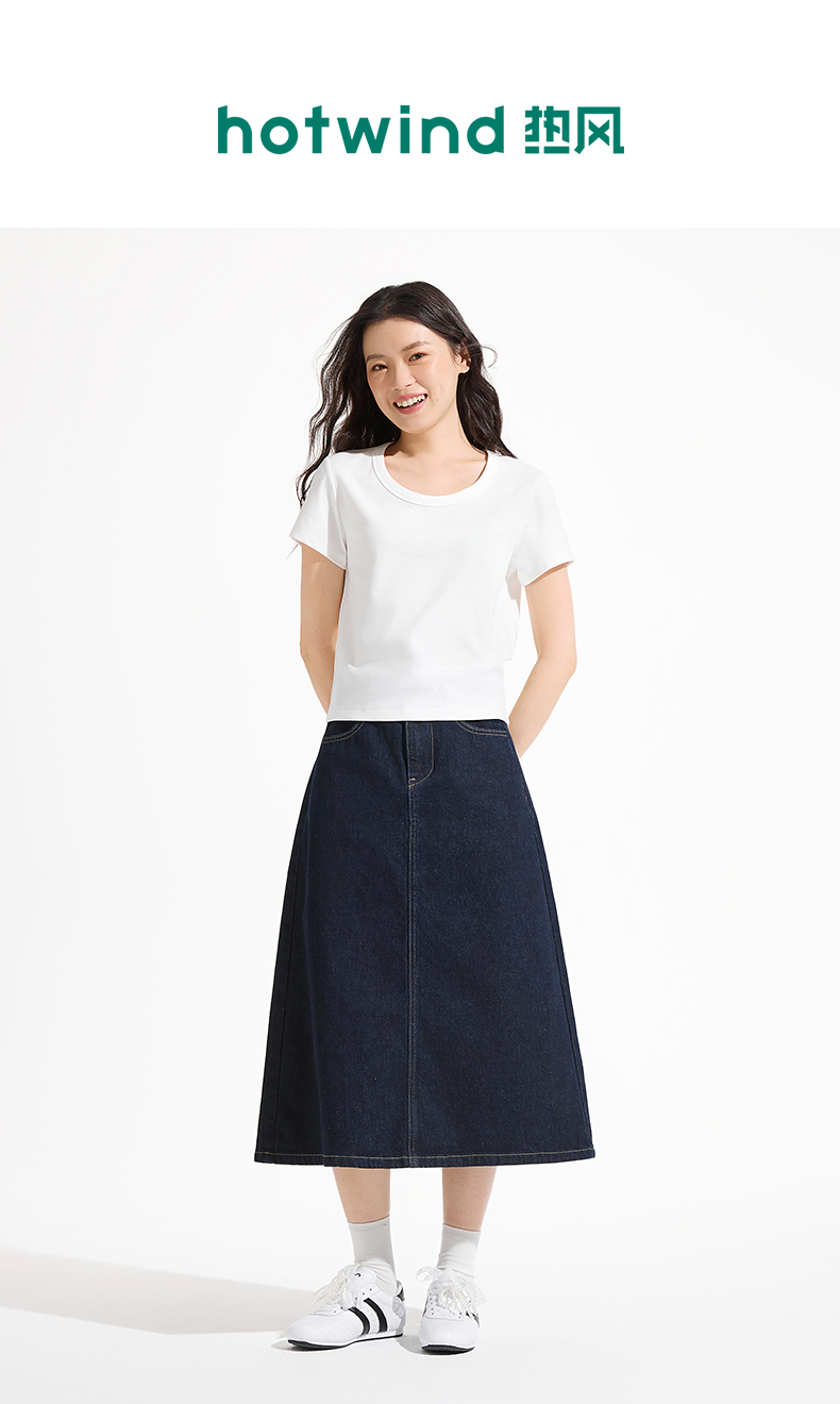 白Tシャツ なめらか素肌 ベーシック半袖シャツ