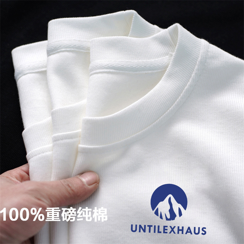 白Tシャツ 純綿にこにこデザイン半袖
