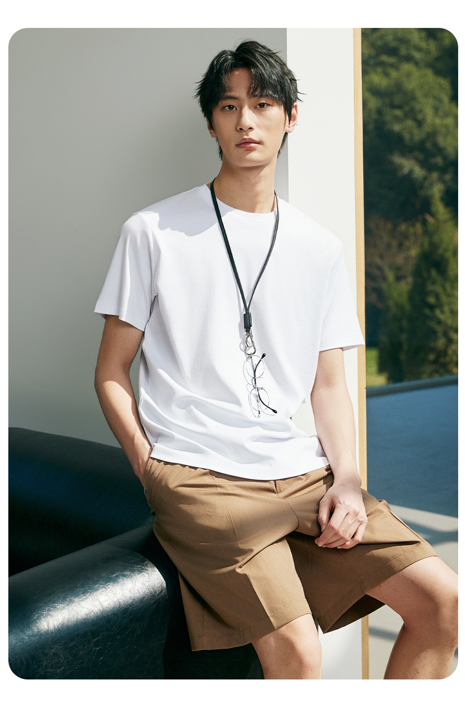 白Tシャツ 極上シルエット 上質素材Tシャツ