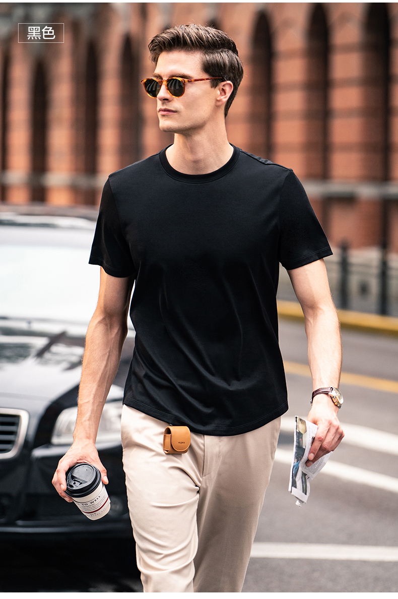 白Tシャツ 極上シルエット 洗練半袖