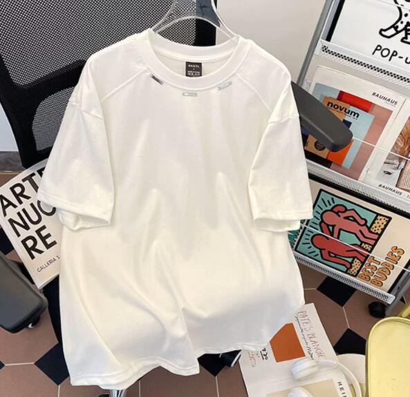 白Tシャツ メンズ半袖白無地基本シャツ