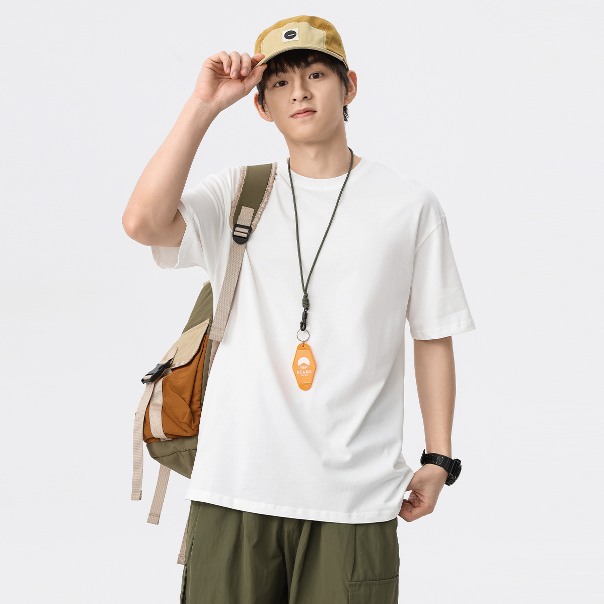 白Tシャツ 究極の定番 軽やか半袖