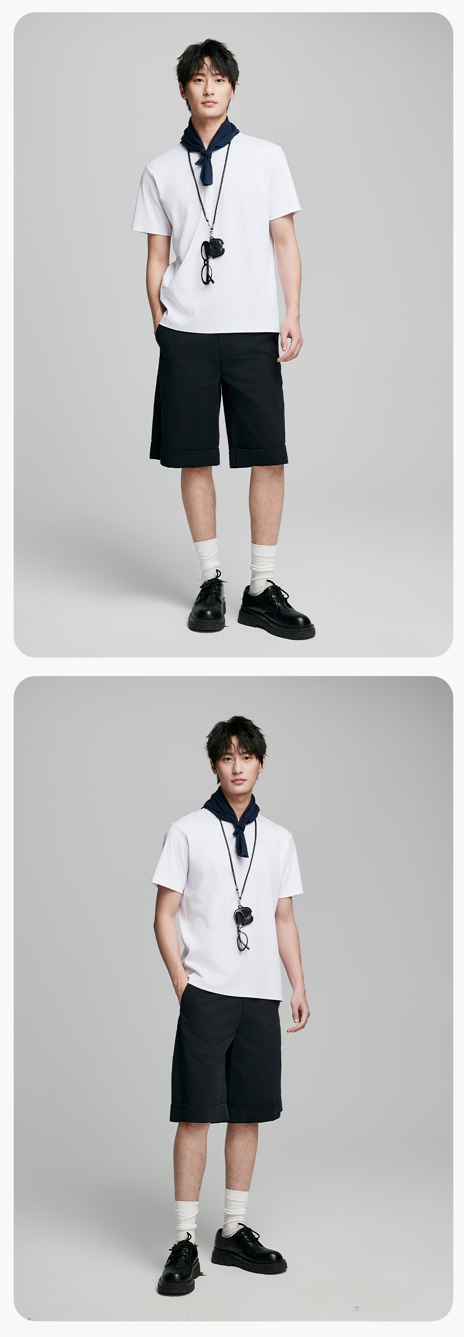 白Tシャツ 極上シルエット 上質素材Tシャツ