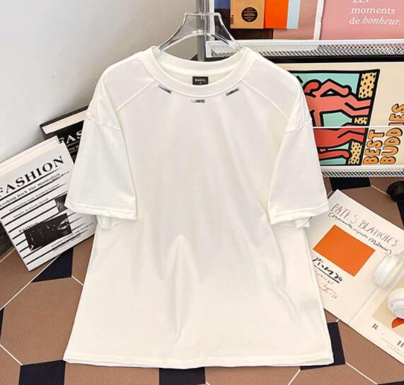 白Tシャツ メンズ半袖白無地基本シャツ