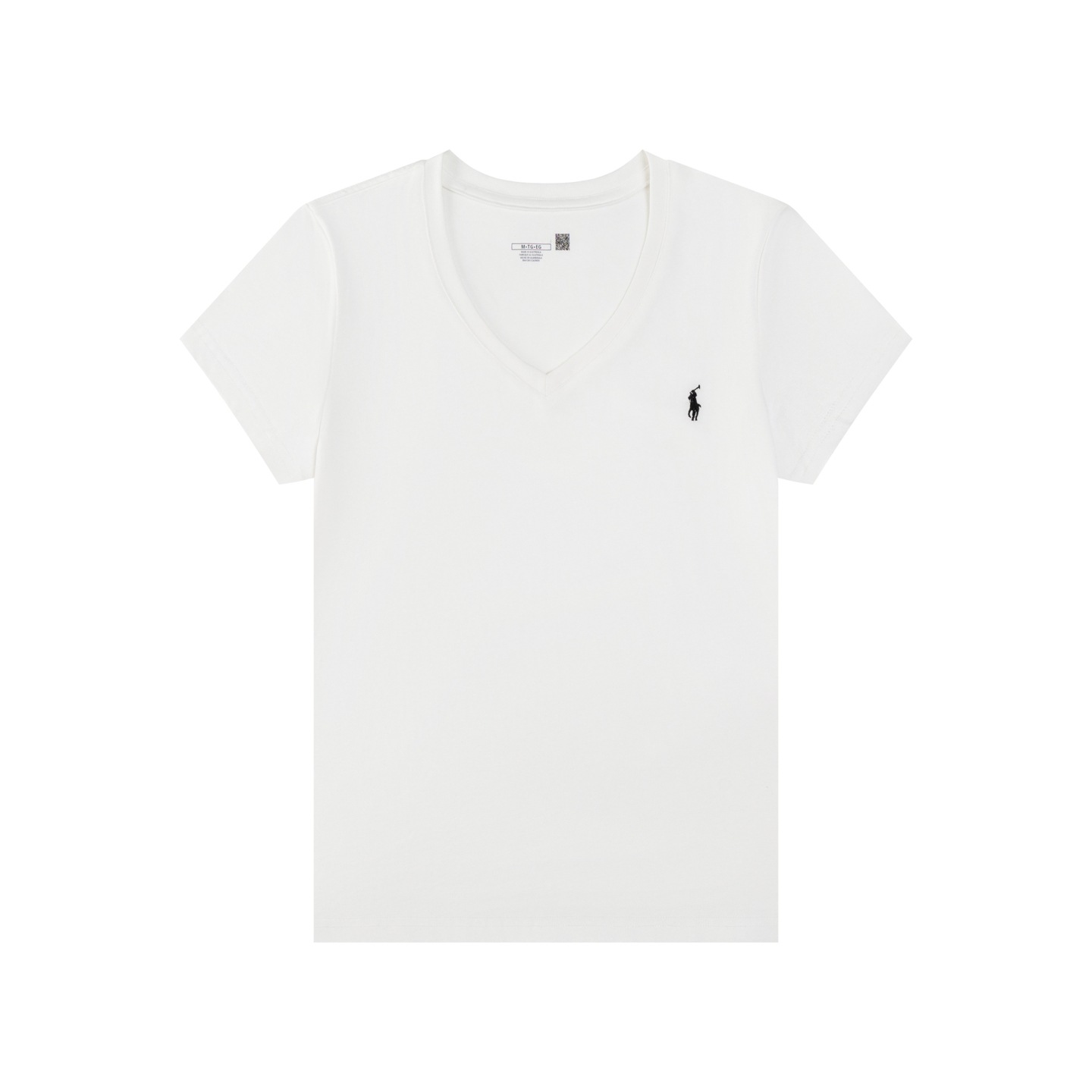 白Tシャツ すっきり着こなせる上質Vネック