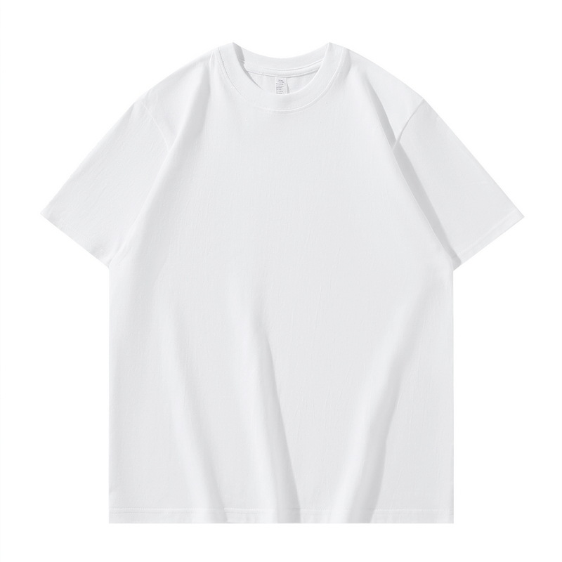白Tシャツ ゆったり半袖シンプル無地カットソー