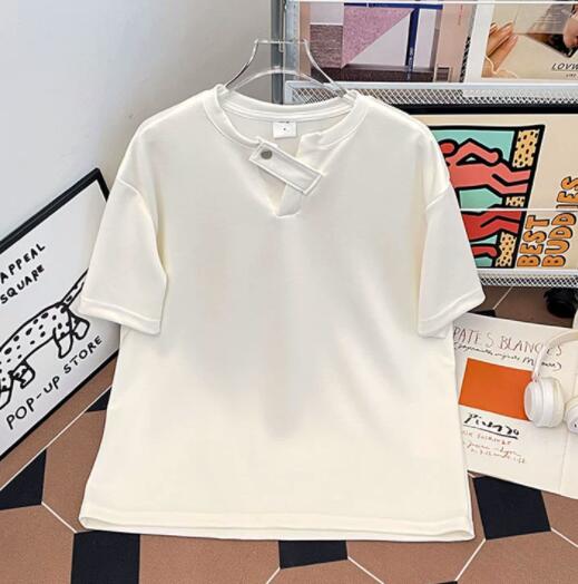 白Tシャツ メンズ 白 半袖 デザイン ティーシャツ トップス