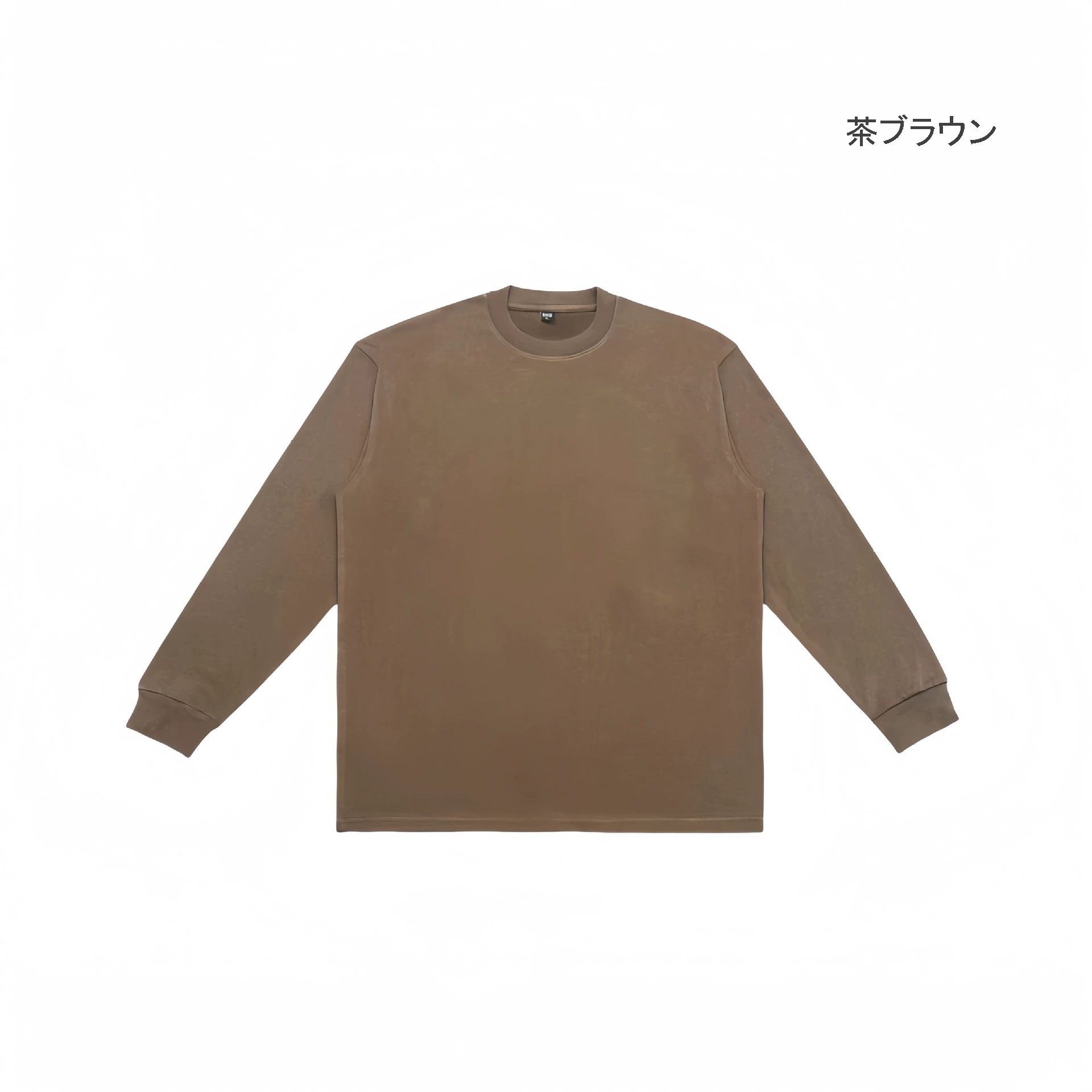 白Tシャツ 無地長袖白色シャツ男女兼用春秋新作全6色