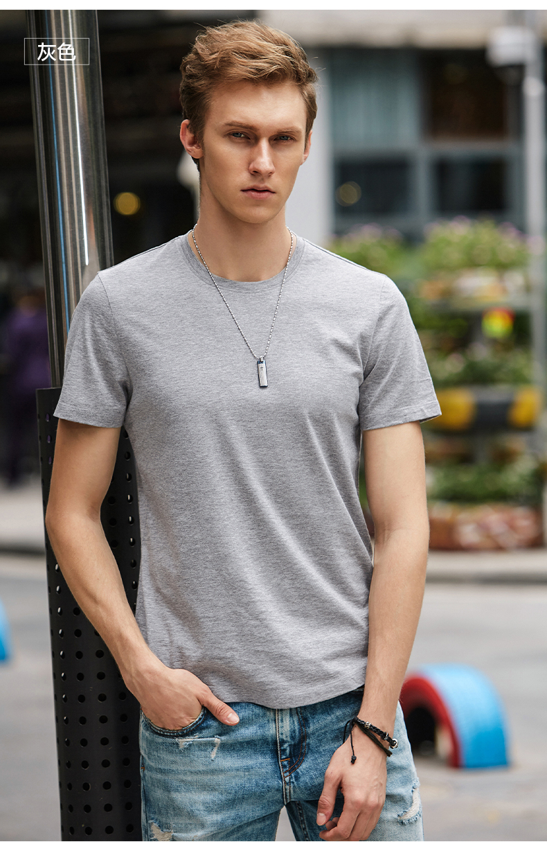白Tシャツ 極上シルエット 洗練半袖