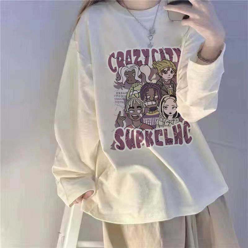 白Tシャツ レディース 落書きアート