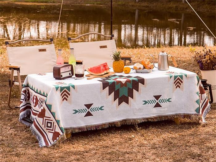 アウトドア多機能ブランケット キャンプ昼寝用綿毛布