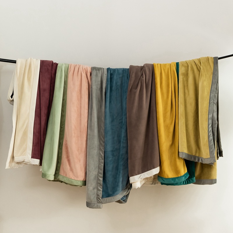 ブランケット なめらか起毛リバーシブル暖かいブランケット