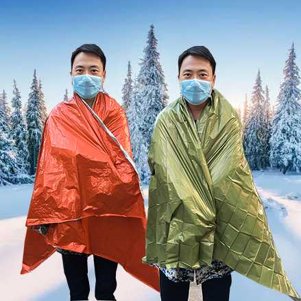 緊急サバイバルブランケット 保温シート