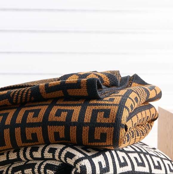 アニマル柄マイクロファイバーブランケット