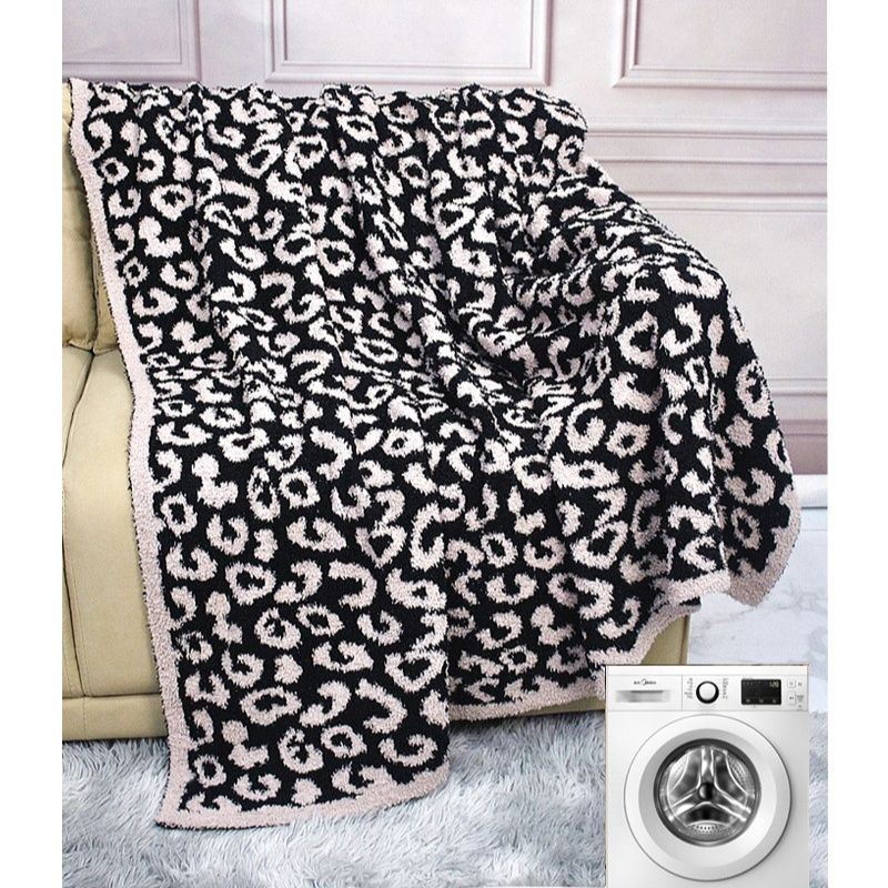 ブランケット 豹柄模様ふわふわ毛布暖かい防寒ブランケット