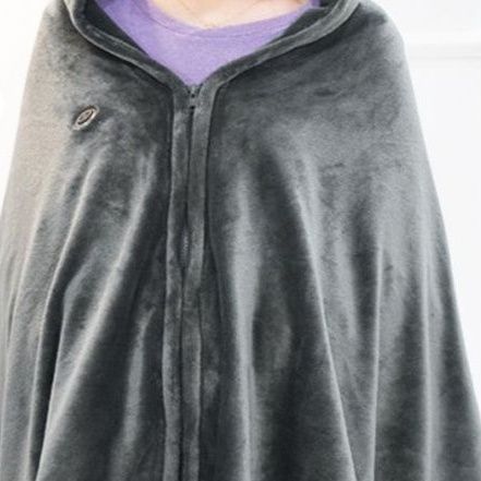 ブランケット 電熱機能付き多機能ショール型着る毛布