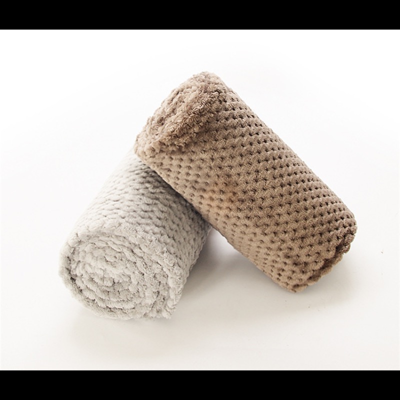 暖かいふわふわペット毛布 犬猫用ブランケット