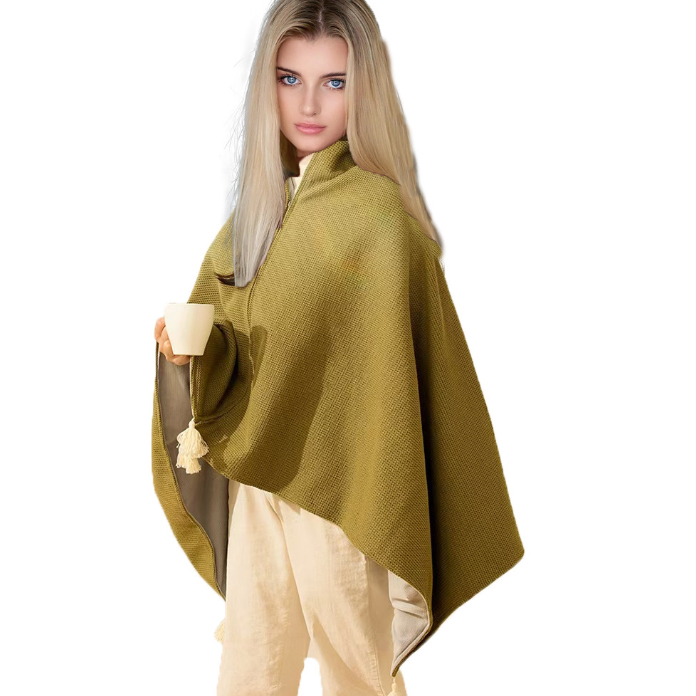 電気ブランケット３段階温度調整着る毛布ひざ掛け