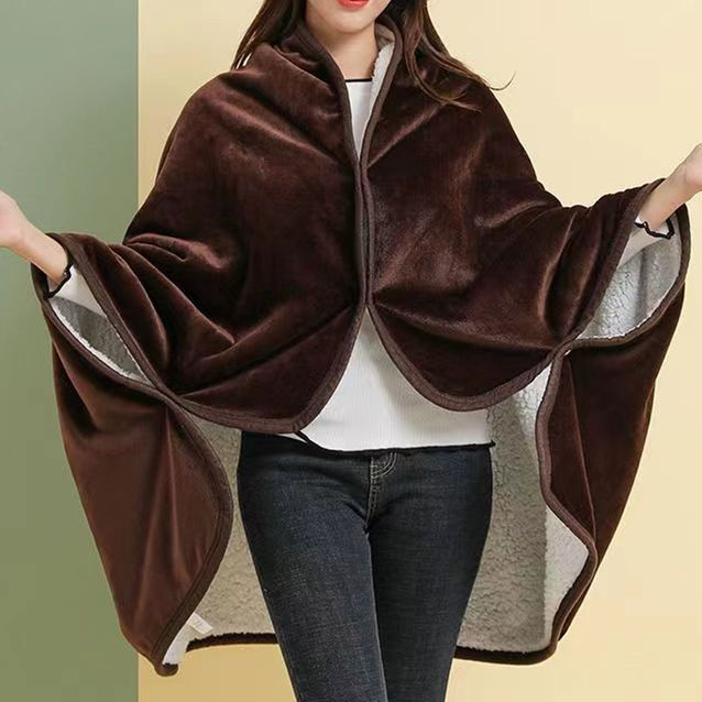 ブランケット フード付き多機能ブランケット着る毛布