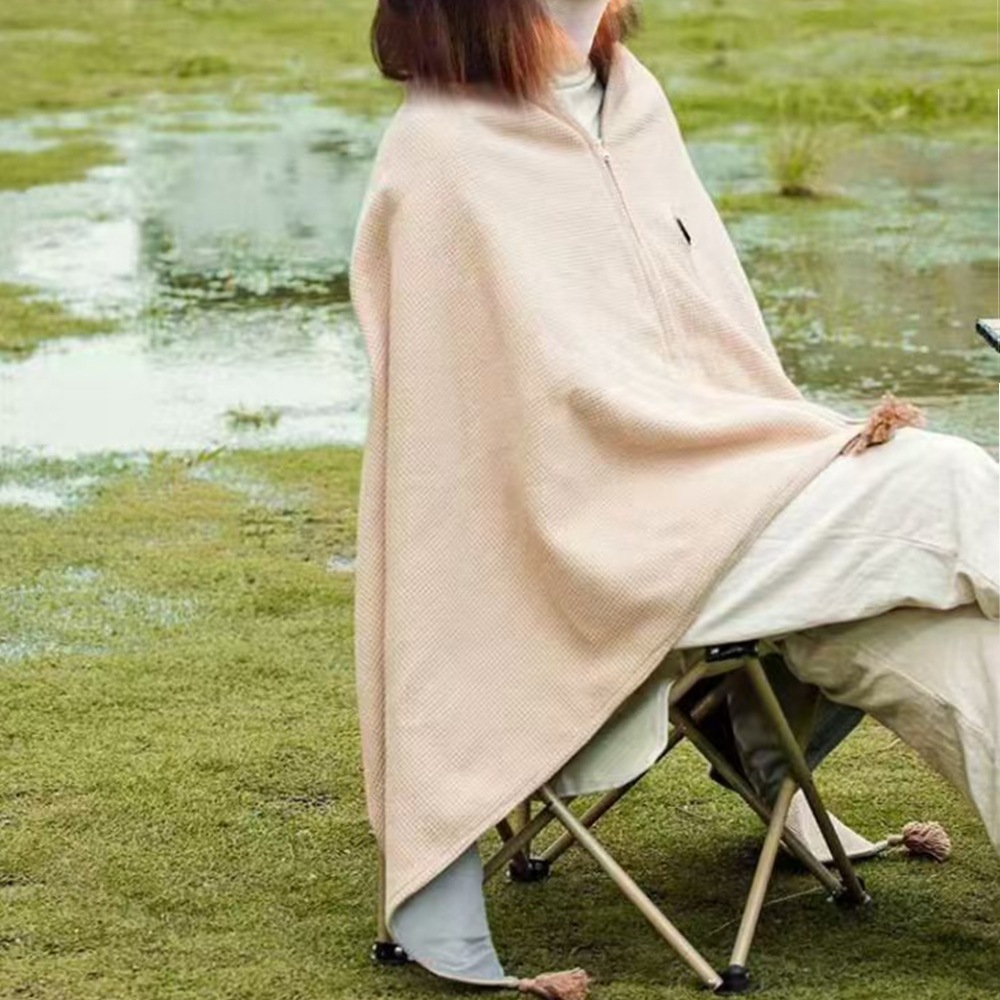 電気ブランケット３段階温度調整着る毛布ひざ掛け