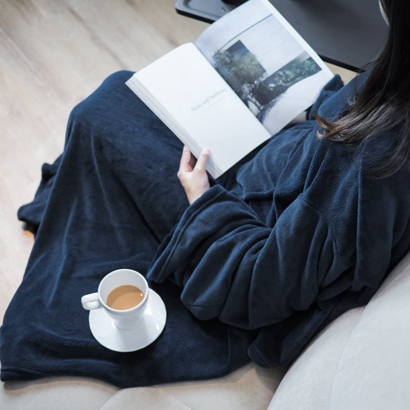 ブランケット あったかリラックス読書ローブ