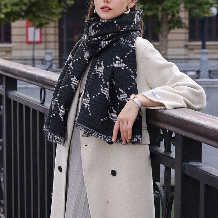 ブランケット 大判ストール ひざ掛け 肩掛け チェック柄 冷房対策