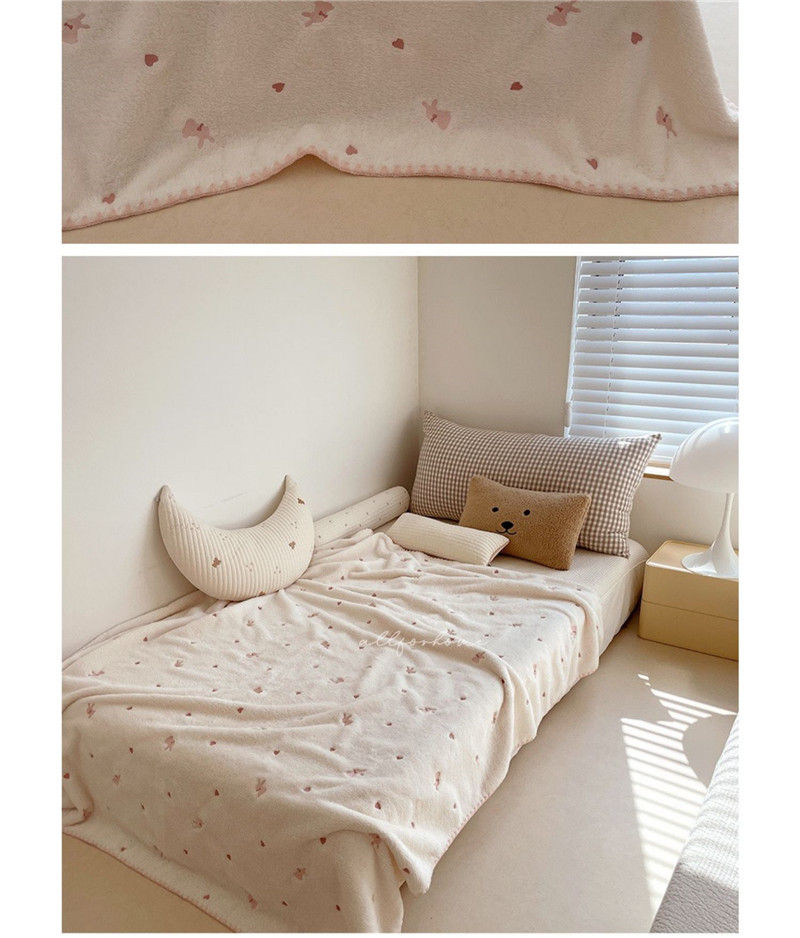 かわいい秋冬新作ベビー掛け布団ふわふわ新生児ブランケット