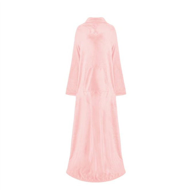 ブランケット 着る毛布 袖付き ロング丈 多機能 暖かい テレビ鑑賞用