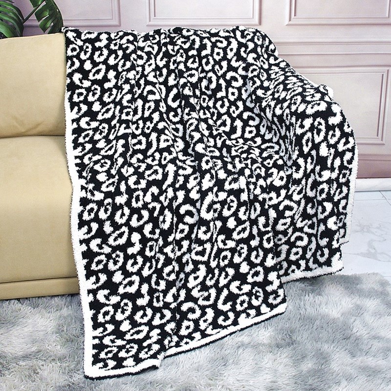 ブランケット 豹柄模様ふわふわ毛布暖かい防寒ブランケット