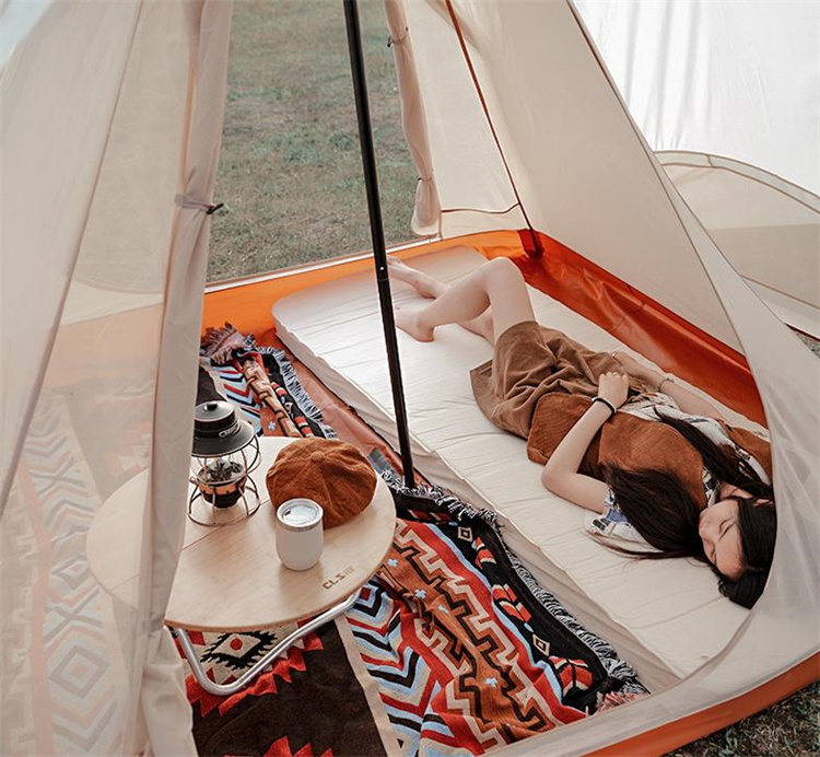 アウトドア多機能ブランケット キャンプ昼寝用綿毛布