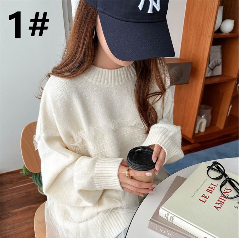 白ブラウス 秋冬新作 重ね着風シャツ 体型カバー 長袖 レディース