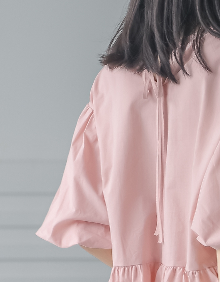 白ブラウス 春夏新作 半袖シャツ 無地ブラウス レディース おしゃれ快適