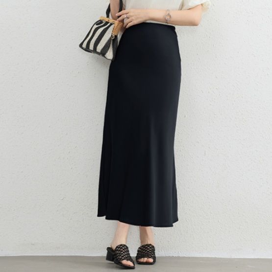 スカート　しなやかマーメイドラインスカート（ブルベ夏向け・ブルベ冬向け）