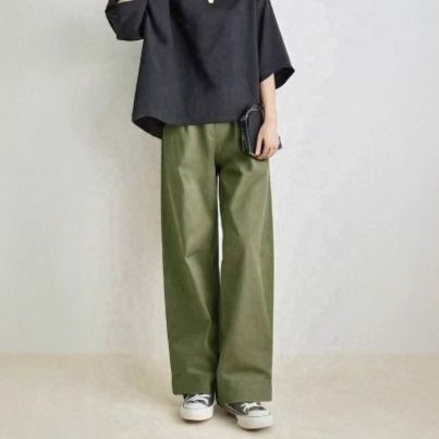 パンツ　すっきり美脚ストレートパンツ（ブルベ夏向け・ブルベ冬向け）
