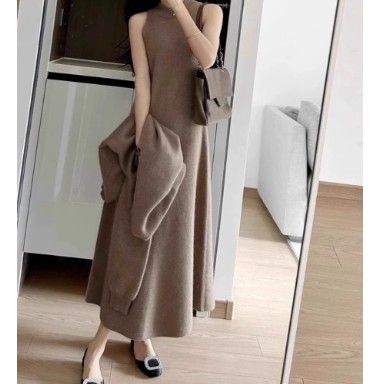 ブルベ服　トップス付き 2wayニットワンピース（ブルベ夏向け・ブルベ冬向け）