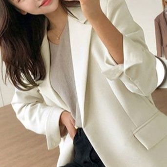 ブルベ服　ベルト付きテーラードジャケット レディース アウター（ブルベ夏向け・ブルベ冬向け）