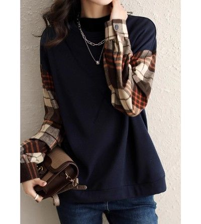 ブルベ服　デザイン袖 ニットスウェット（ブルベ夏向け・ブルベ冬向け）