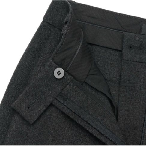 ブルベ冬服　上品な大人の直線美ハイウエストワイドパンツ