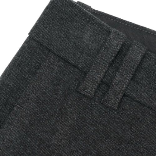 ブルベ冬服　上品な大人の直線美ハイウエストワイドパンツ