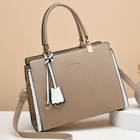 イエベ春/イエベ秋バッグ　バイカラー トートバッグ レディース ショルダーバッグ